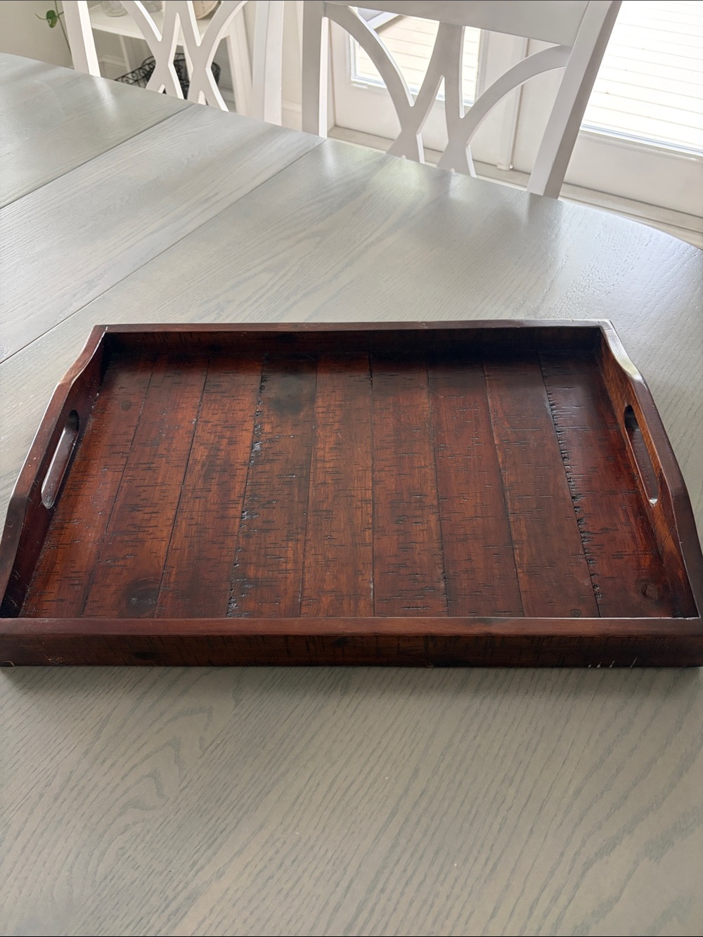 Wood Table Tray - Picture 2 of 4